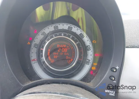 2012 Fiat 500C Pop из США, поврежденный, VIN 3C3CFFDR8CT169489